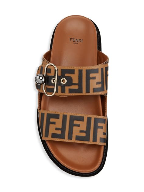 fendi sandals fur|fendi sandals flat woman.